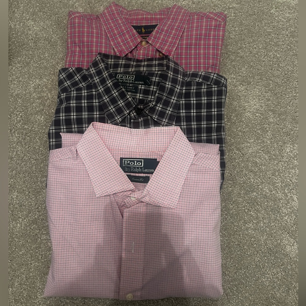 Men’s polo button downs